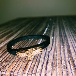 Tory Burch Black Band Bracelet